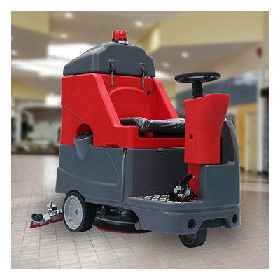 品質  Hotels Automatic Electric Tower On Floor Scrubber Dryer Field Washing Popular Industrial Commercial Tile Floor Cleaning Machine For Home 工場