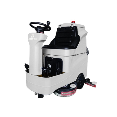 Hotels Road Scrubber Cleaning Electric Pile Ride On Automatic Floor Scrubber Machine